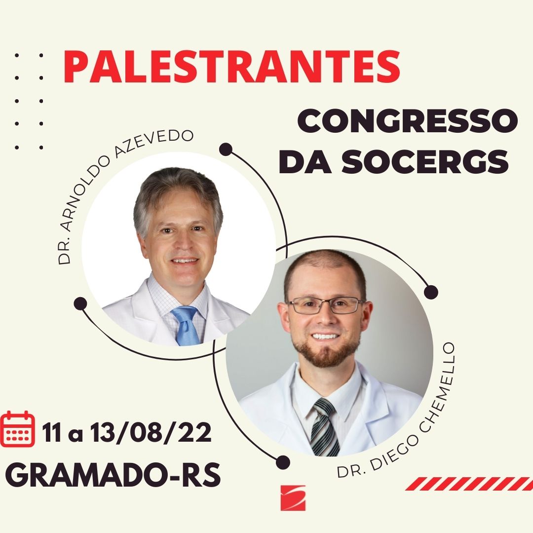 MÉDICOS DO ICOR NO CONGRESSO DA SOCERGS EM GRAMADO