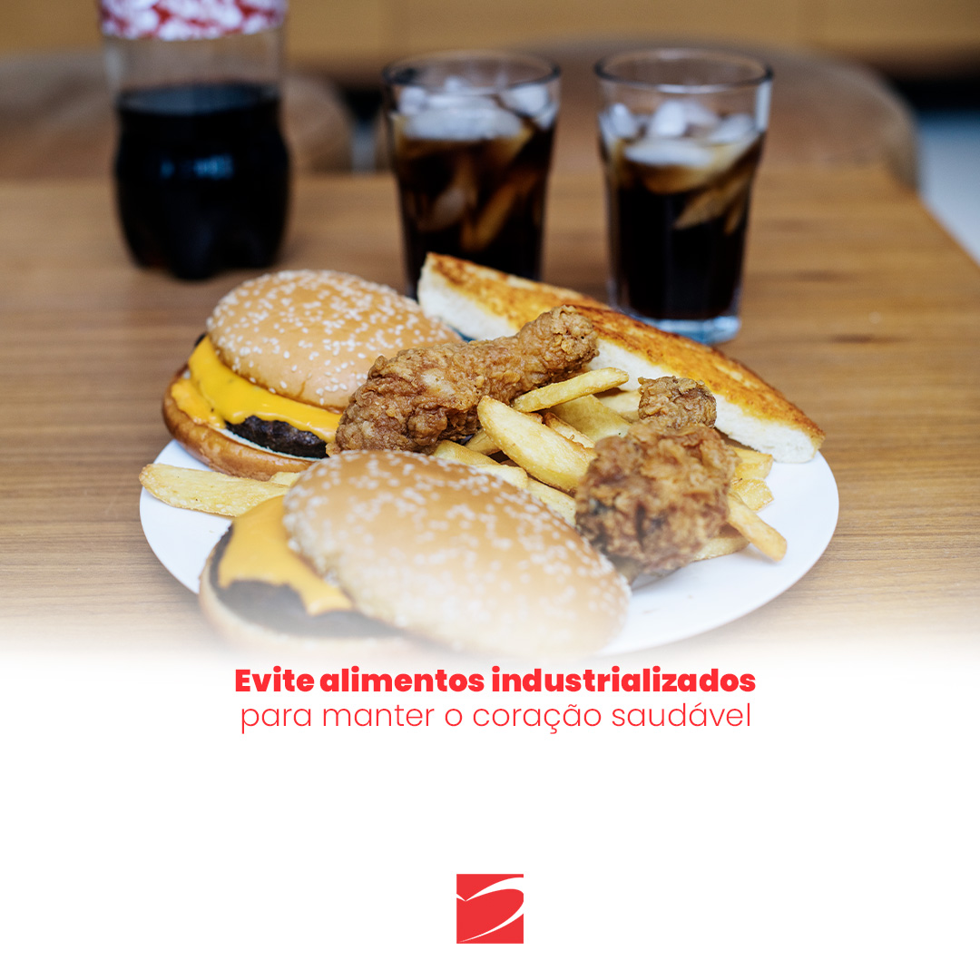 Evite alimentos industrializados