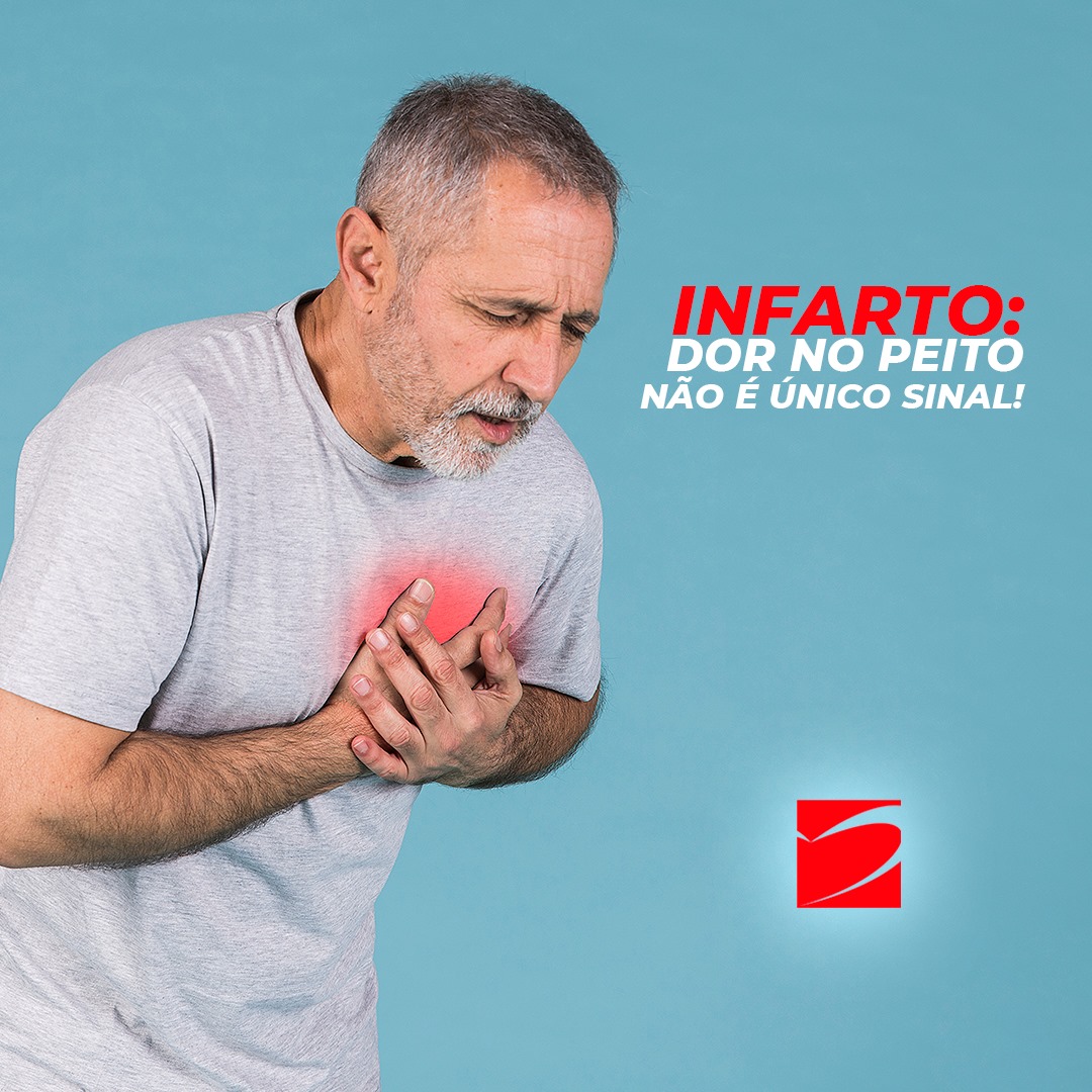 Infarto: dor no peito não é o único sinal